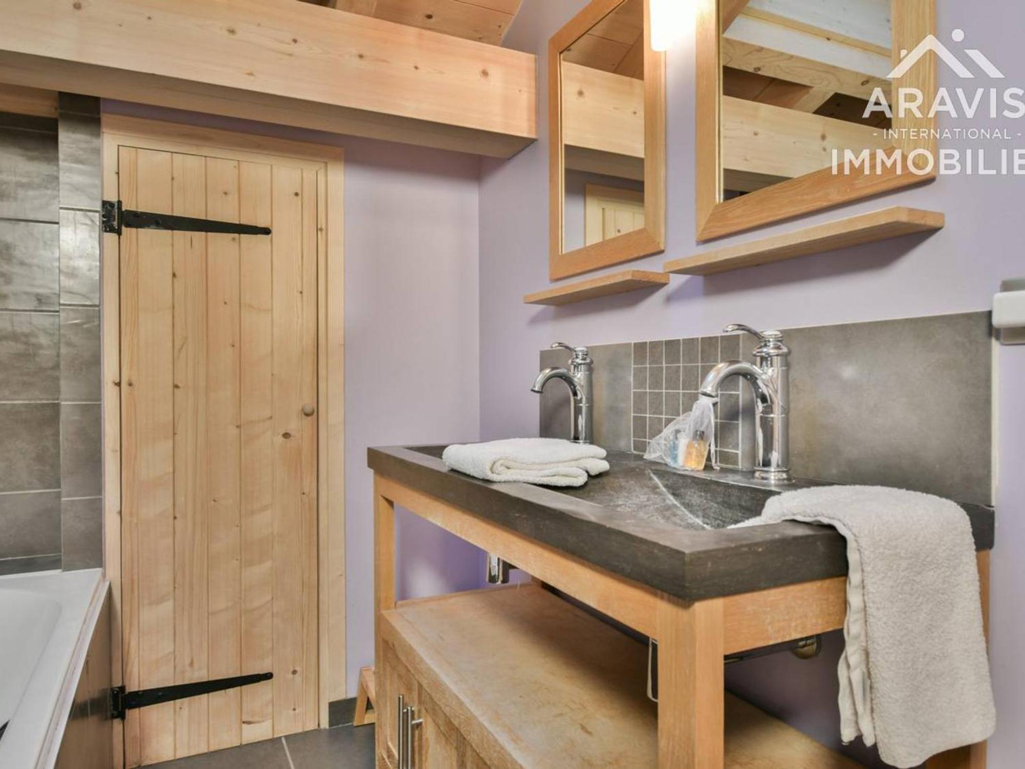 Chalet 5 Chambres Pour 8 Pers. Avec Wi-Fi Et Garage Au Grand-Bornand - Fr-1-391-199 Le Grand-Bornand Εξωτερικό φωτογραφία