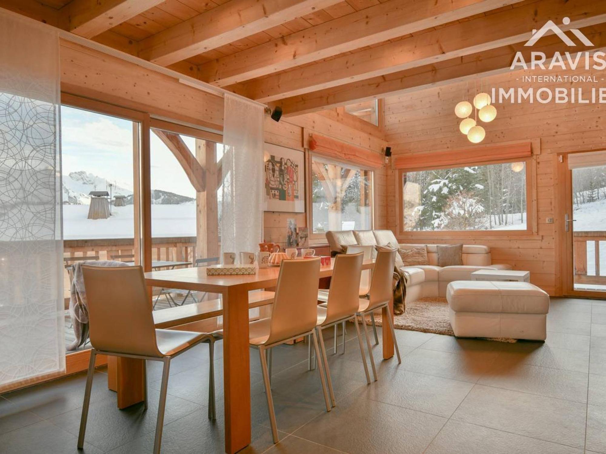 Chalet 5 Chambres Pour 8 Pers. Avec Wi-Fi Et Garage Au Grand-Bornand - Fr-1-391-199 Le Grand-Bornand Εξωτερικό φωτογραφία